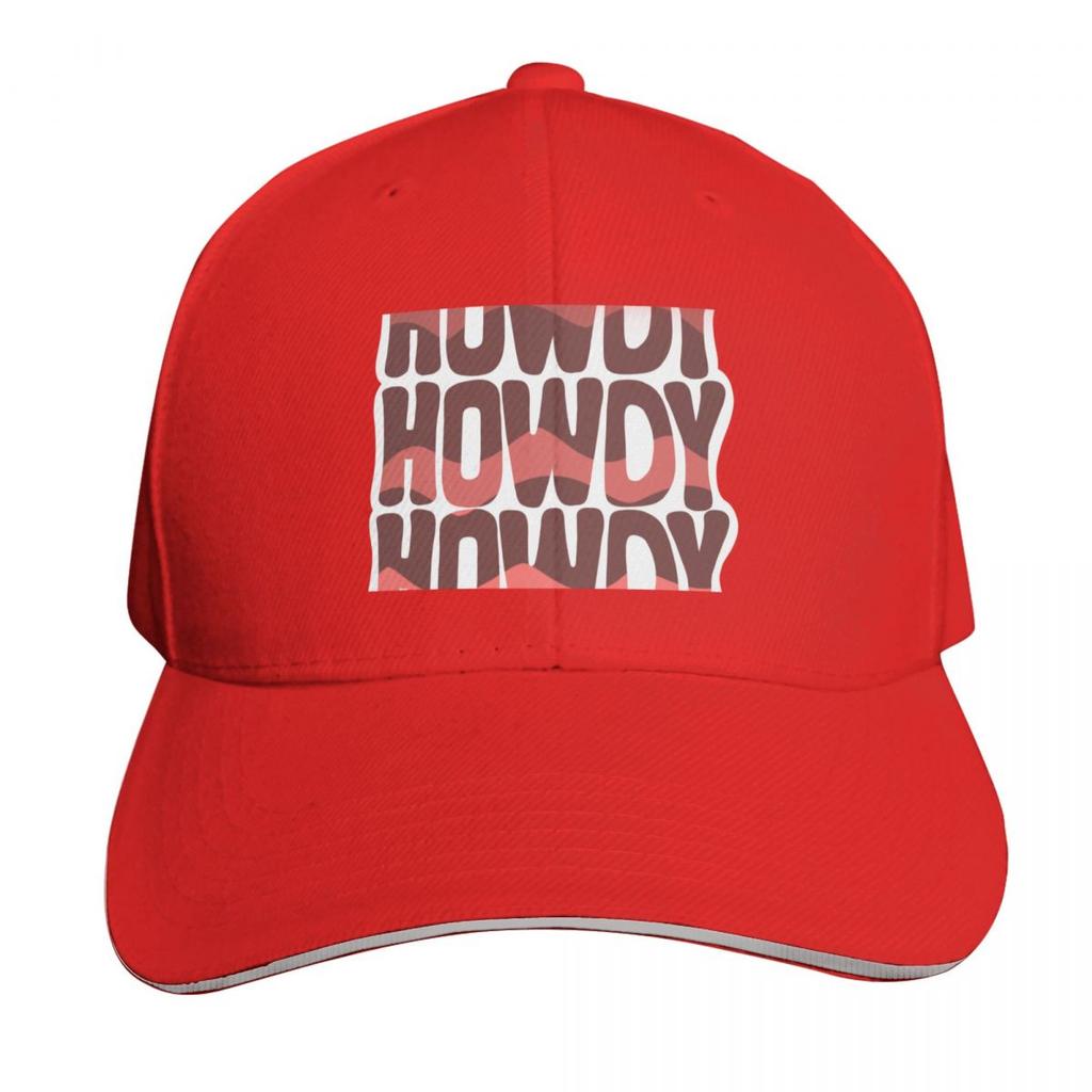 Howdy Howdy Howdy Baseball Cap Golf Hat Hip Hop Luxury Women Cap Anime Hat Women Beach Fashion Unisexs