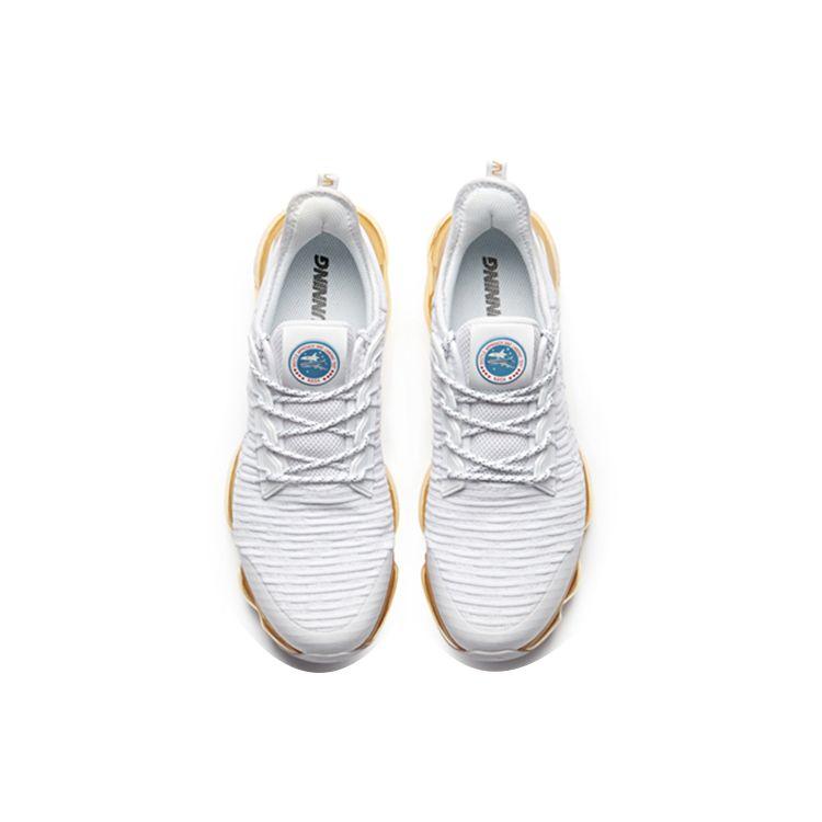 Anta NASA X SEEED Comfortable Fabric Synthetic Leather Shock Absorbing Non-Slip Breathable Lightweight Rebound Low-Top Running Shoes 91835500-6