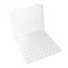 56 Slots Plastic Rhinestone Storage Box Detachable Grid Bead Storage Case  Ornament Classification
