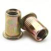 5-50pcs M3 M4 M5 M6 M8 M10 M12 Blind Rivet Nut  Rivnut Yellow Zinc Plated Threaded Inserts for Housings Panels