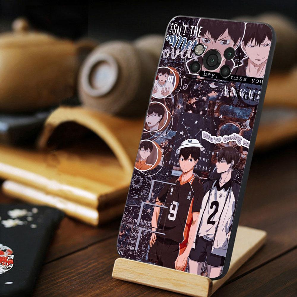 Trend For Xiaomi POCO F3 MI 11 Lite M3 F4 GT 9T X3 NFC X4 10T 11T M4 Pro 5G Haikyuu Volleyball Anime Celular Funda