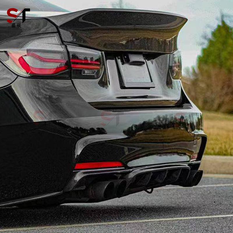 BMW 3 Series F30/F35 MP Style Rear Diffuser with Quad Outlets