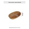 Nordic Rattan Woven Basket for Fruit, Bread, Snacks, and Decorative Use