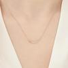 February Birthstone Silver Necklace 112434121912 4℃