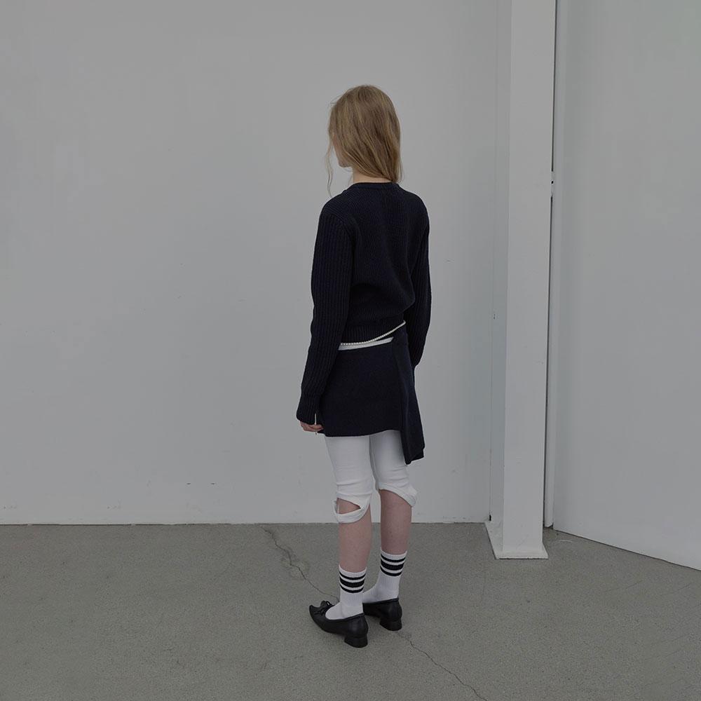 LCDC™ Double Layer Knit Skirt (Navy)