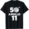 50 Apollo 11 Anniversary Moon Landing Gift T-shirt