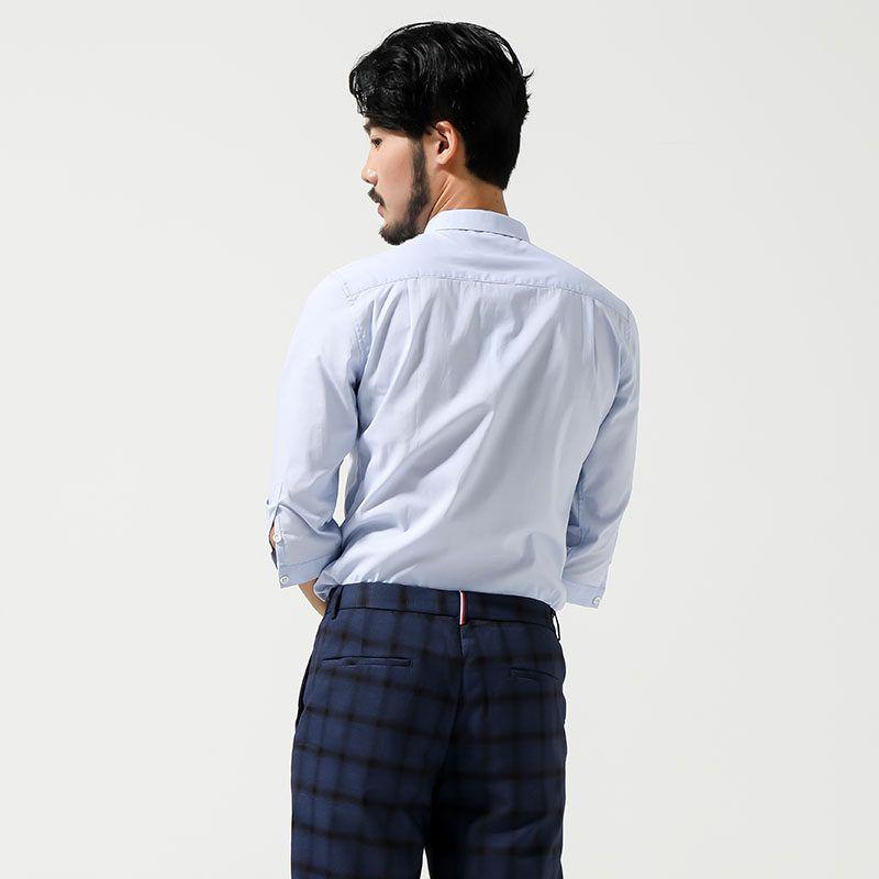 Menseye Sleeve Business Office Casual Shirt