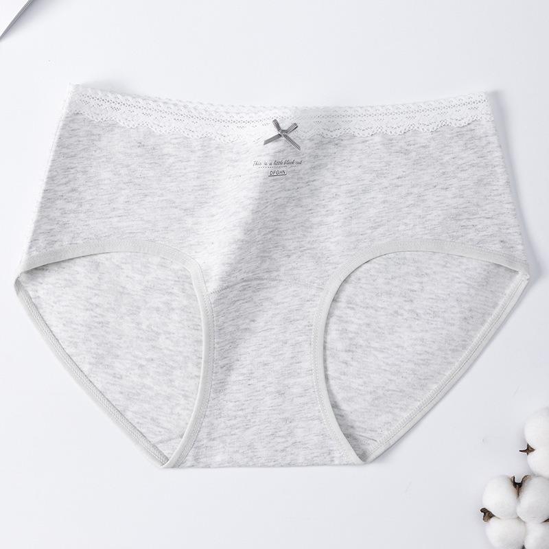 Women S Cotton High Waist Triangle Underwear 10a Antibacterial Full Cotton Gusset
