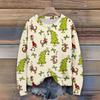 Women's Fashion Casual Long Sleeve Neck Sweater Pullover Top