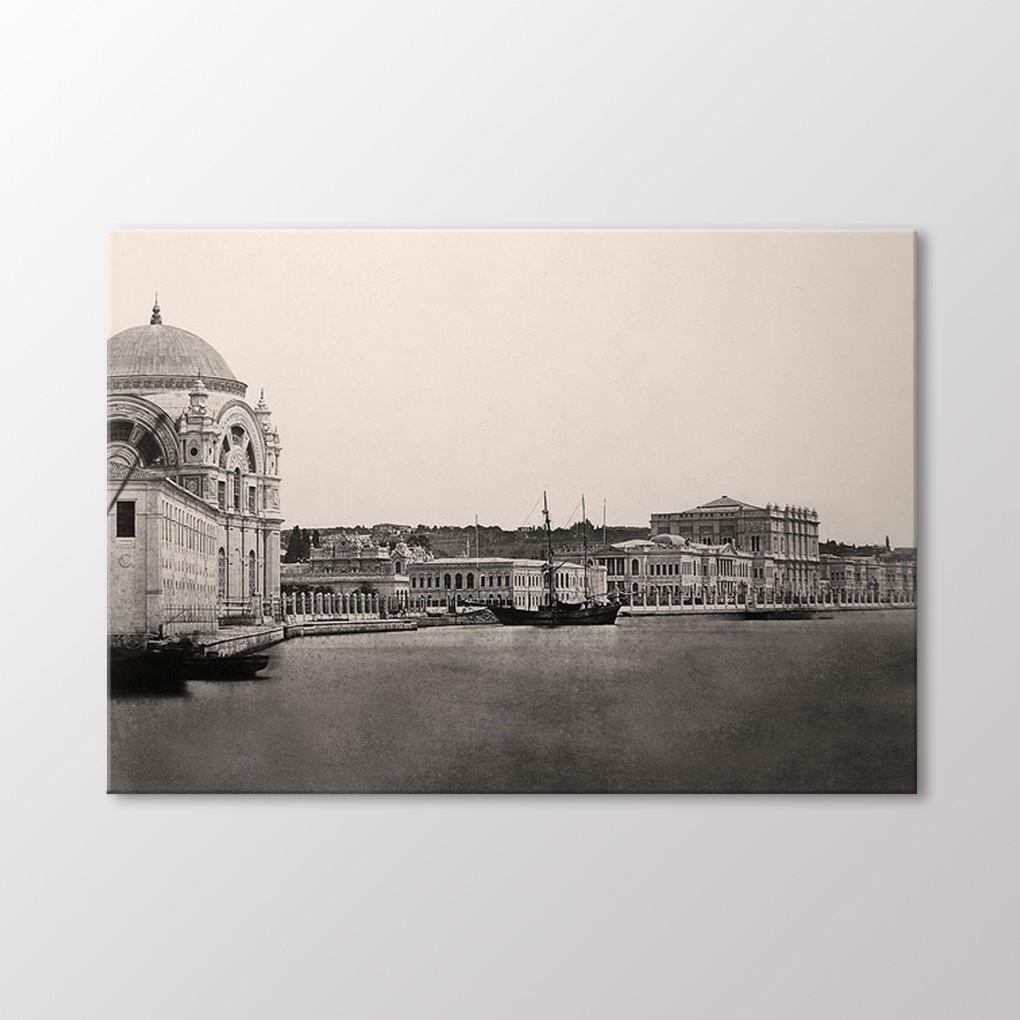 

Мечеть и дворец Долмабахче, 1856 г. Живопись