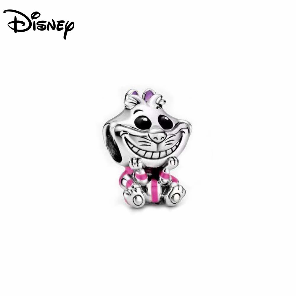 925 Silver Pendant Mickey Winnie Cute Series Charms Beads Fit Bracelet Necklace Women DIY Festival Luxury Jewelry Gifts
