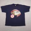 Vintage Muskat St Louis Cardinals Hergestellt in den USA T-Shirt Herren 2XL Blau 90er 1996