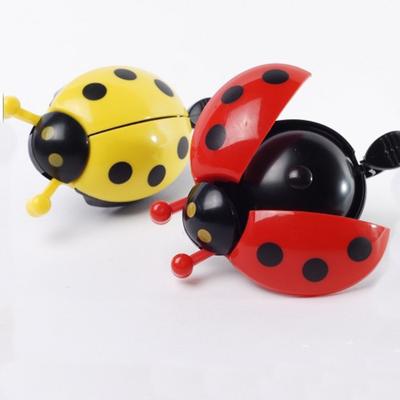 Bicycle Bell Lovely Kid Beetle Ladybug Ring Bell for Cycling Bicycle Bike Ride Horn Alarm Multicolor