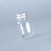 1Pc 30Ml Small Glass Bottle With Lid Medicine Bottle Leak-Proof Powder Capsule Bottle Refillable Glass Bottle