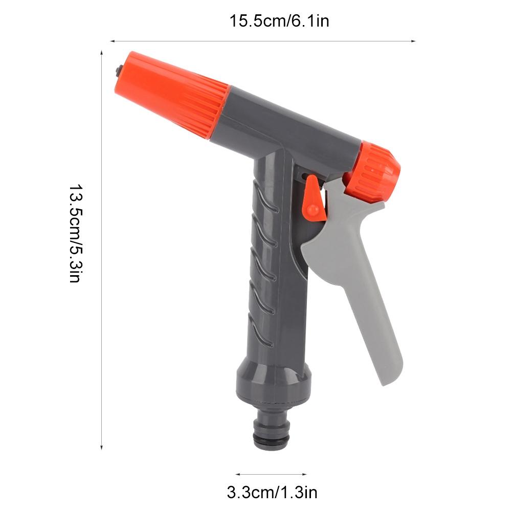 Handheld Type Garden Hose Sprayer Watering Irrigation Spray Head with Hose Connector