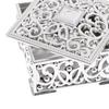 Plastic Treasure Trinket Box Square Candy Box Treasure Chest Wedding Favor Box