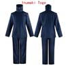 Jujutsu Kaisen Anime Cosplay Costume High School Uniform For Halloween Itadori Yuji Fushiguro Megumi Inumaki Toge