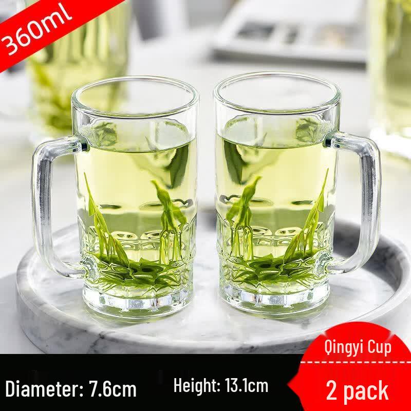 Heat-Resistant Tempered Glass Mug