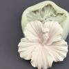 Hibiscus Shaped Diy Molds Fondant Moulds Chocolate Moulds Cake Decorating Gadgets Silicone Material Handmade Baking Accessories