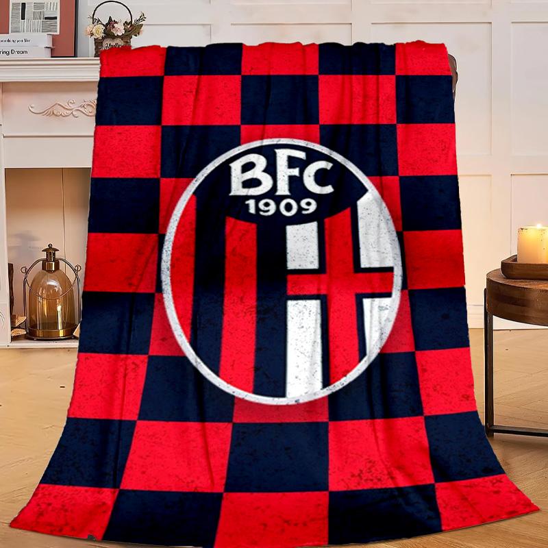 1PZ Coperta in Flanella 1909 Football Club Regalo, Adatta Sia per Uomini Che per Donne, Morbida Ideale per Letti e Divano, Regalo di Compleanno o Natale
