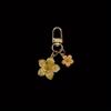 Alloy Sakura Flower Keychain Graceful Floral Design with Tag Suitable for Bag Charm Car Keys Couples Birthday & Holiday Gifts Pink Gifts