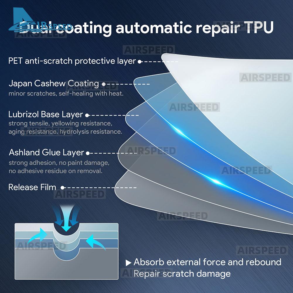 TPU Gear Shift Collar for BMW 5 Series G30 G31 2018-2022 Anti-Scratch Protective Film