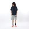 Polo Short One Point Short Sleeve Polo Basic L [Champion] Shirt, Sleeve, 100% Cotton, Embroidery, Logo, Shirt, C3-Z358Z, Men's, Navy,