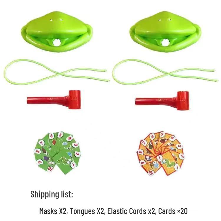 Chameleon Tongue Game: Interactive Parent-Child Card and Board Play
