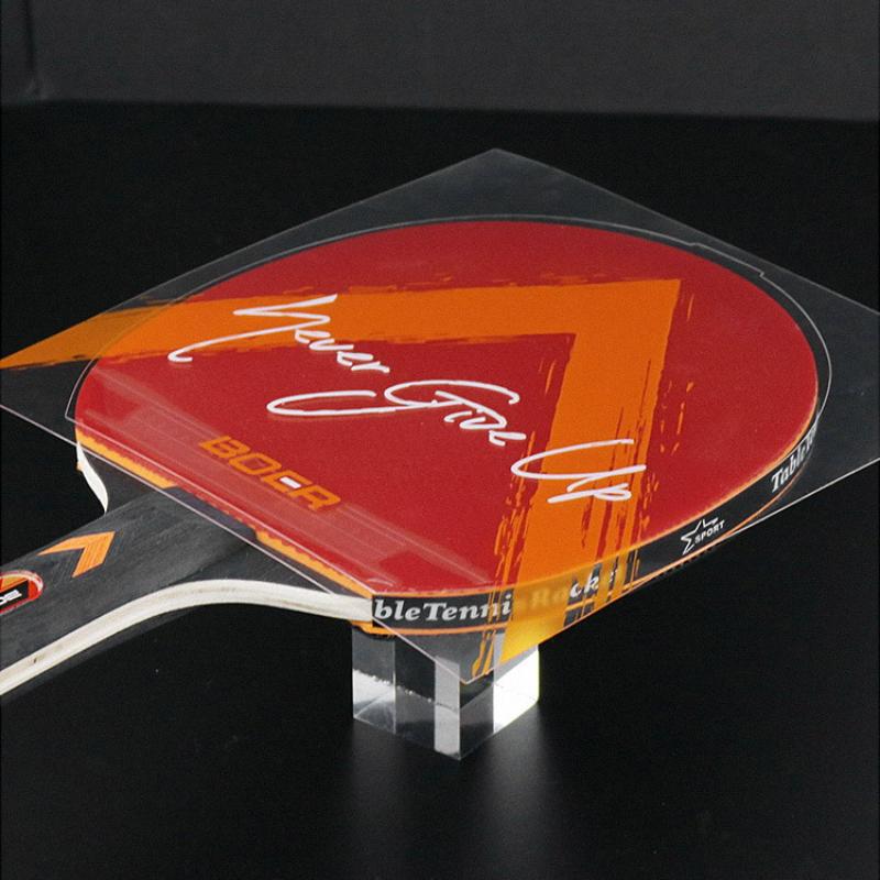 2/4/10Pcs Ping Pong Racket Rubber Protective Film Sticky Transparent Maintenance Cover Table Tennis Racket Protection Film