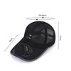 Solar Fan Baseball Cap | USB Rechargeable 600mAh | Breathable Mesh | Adjustable Sun Hat for Outdoor Summer Use