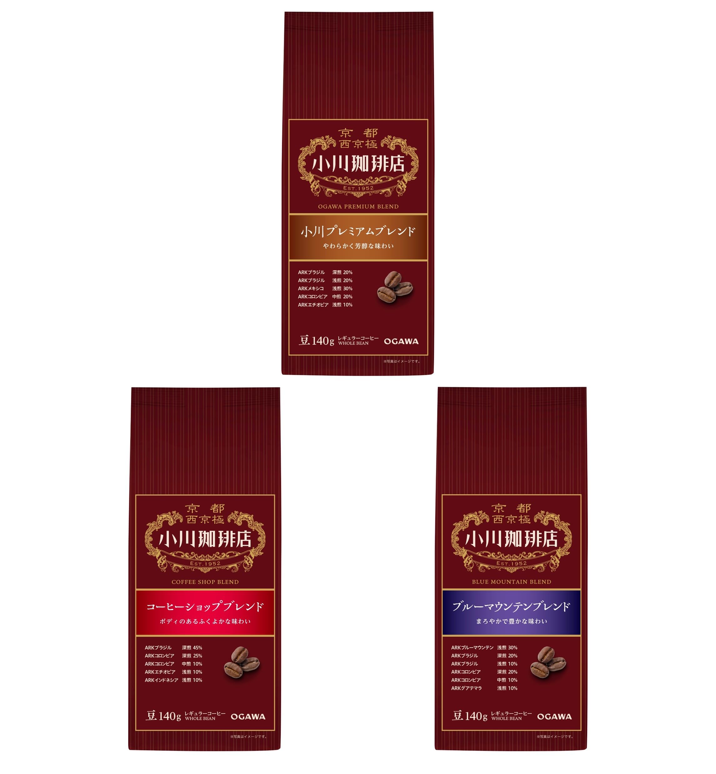 

Набор ассорти кофе Ogawa (Фасоль) [Оптовая покупка]