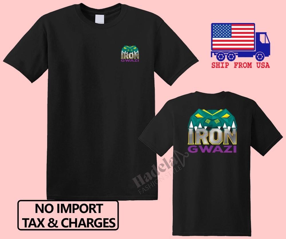 Iron Gwazi Men s Black Size S-5XL S