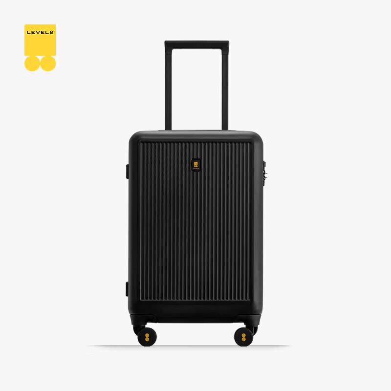 LEVEL8 LA-1616-02TMT 20-inch Carry-On Suitcase
