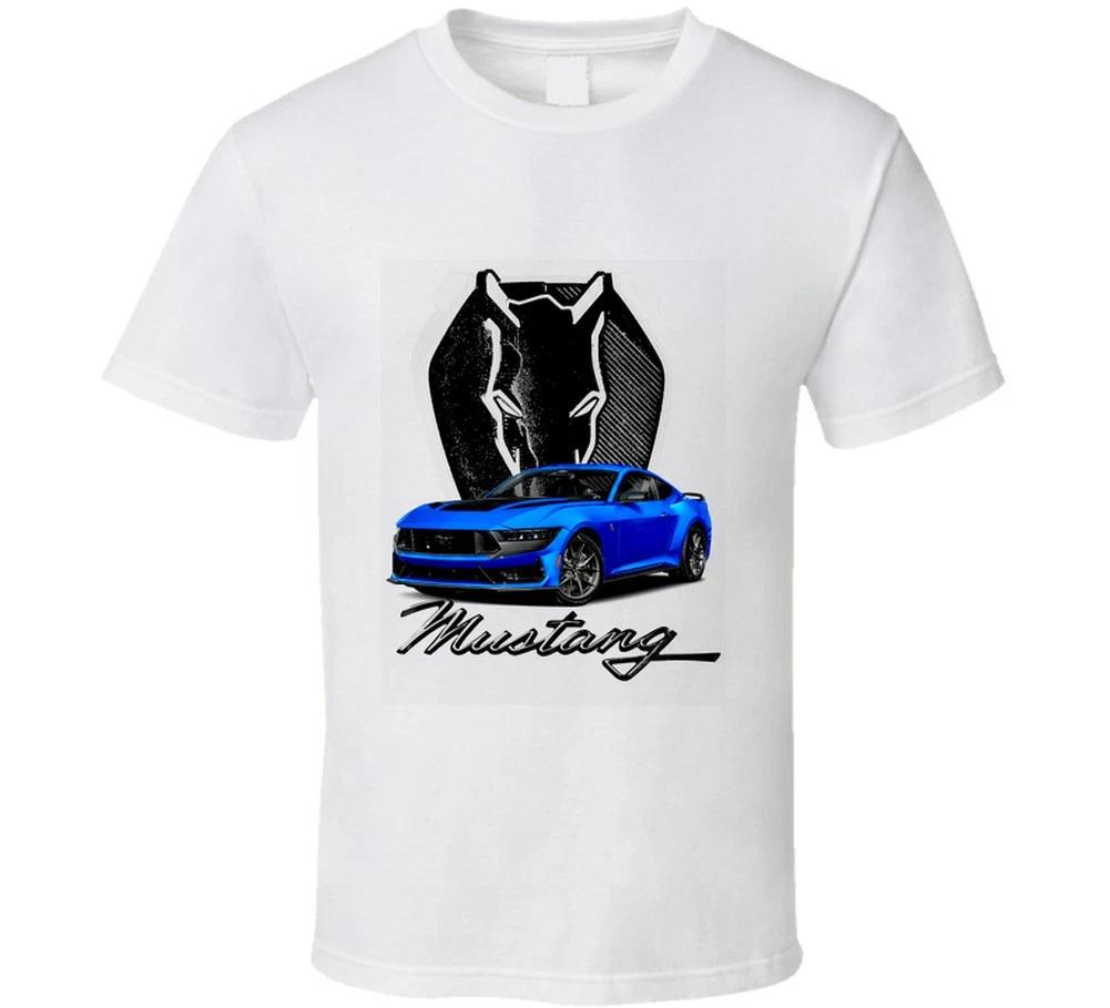 2025 Mustang Dark Horse Muscle Car Pony Gift Trending T Shirt 4XL
