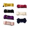 Hairpin Double Layer Velvet Fabric Bowknot Decor Hair Clip Hair Styling Tool Daily Party Gathering Outing Hair Accessories