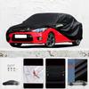 For Kia Shuma Anti-UV Sun Shade Rain Snow Resistant Dustproof Car Umbrella Black Cover Full Car Cover Outdoor Protection