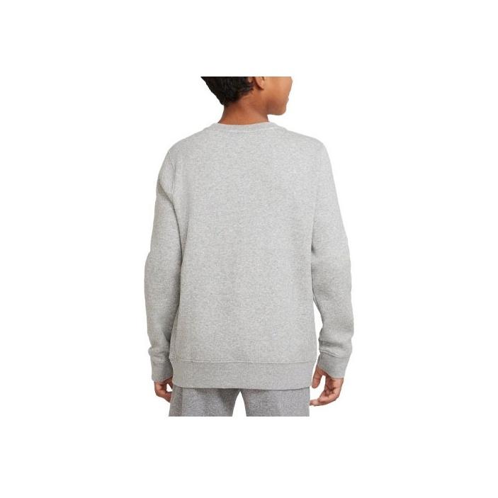 Nike Sportswear Logo Print Crewneck Sweatshirt Kids sweatshirt Dark-Gray DX5162-063