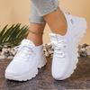 Fashion Women's Platform Running  Shoes Summer 2025 New Outdoors Tennis Shoes Breathable Ladies Dumpy Casual Sneaker Sports Shoes Mujer