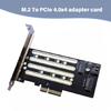 M.2 PCIe NVMe SSD To PCIE 4.0 x4 Adapter Card Full Speed Card PCIE Adapter Card For 2230 2242 2260 2280 M.2 NVME SSD