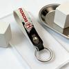 For Honda High Quality PU Leather Moto Keychain Vintage Style Key Pendant For Scooter Motocross TV7