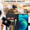 LC.IMEEKE Wallet Case for iPhone 15 Plus,Anti-scratch PU Leather Calf Texture Stand Flip Cover
