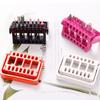 Yousheng Manicure Drill Bits Stand Multi-grid Design Height Adjustable High Durability Dustproof 16 Slots Nail Drill Bit Brush Storage Holder