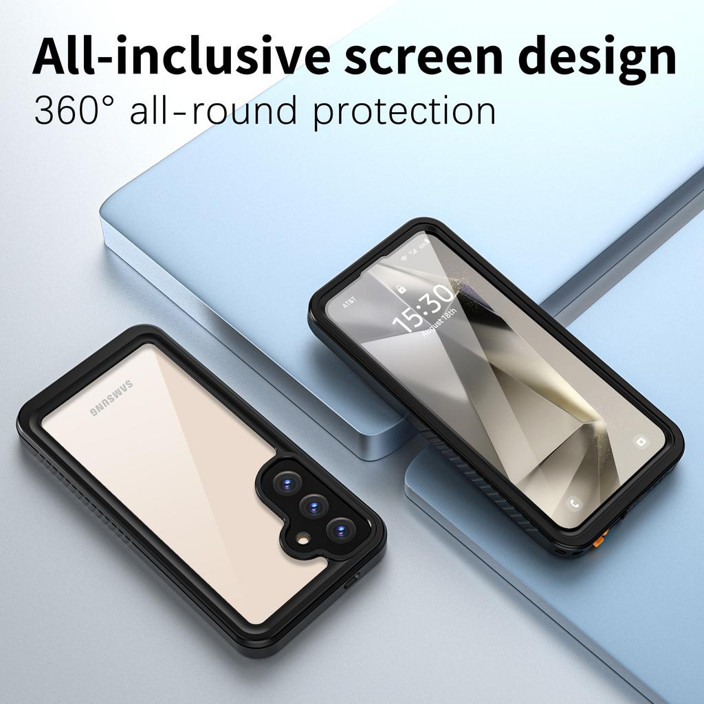 Seria REDPEPPER FS/FM Dla Samsunga Galaxy S25+ Wodoodporne Etui IP68 Wstrząsoodporne Etui na Telefon