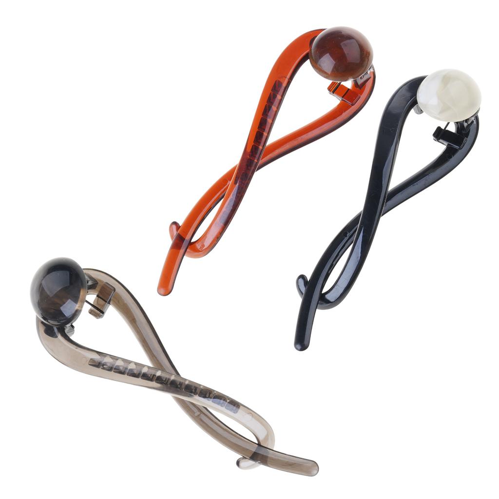 Hair Claw Clip Banana Clip Theme Hair Claw Clamp Elegant Slim Hair Holder Barrettes Strong Hold Hairpin for Girls
