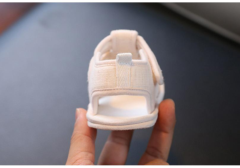 Breathable Summer Baby Sandals, Soft Sole Non-Slip Shoes for Newborns & Toddlers 0-12 Months, Unisex