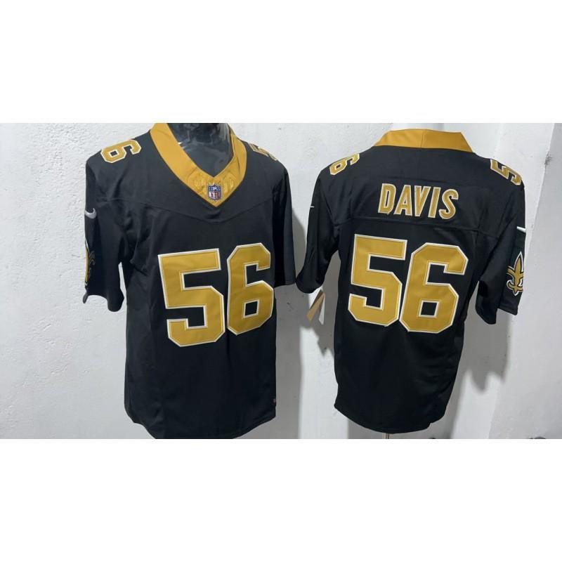 Fotbalový dres New Orleans Saints Vyšívaný Sportovní Fanouškovské Oblečení na Den Zápasu