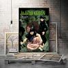 Amine Jujutsu Kaisen DIY Sticky Poster Fancy Wall Sticker for Living Room Bar Decoration Wall Decor