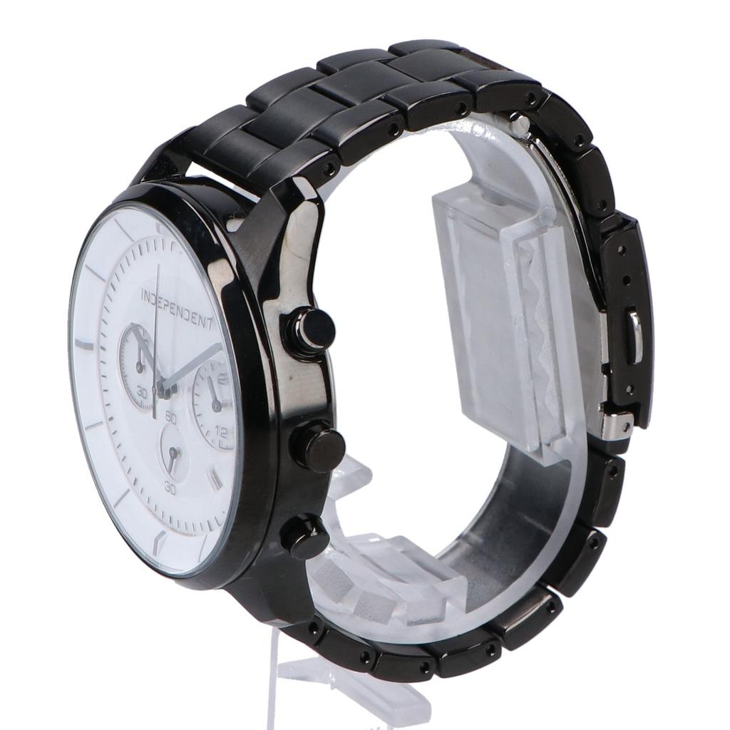 Citizen [Excellent Condition] KF5-144-11 INDEPENDENT Timeless Line Chronograph Solar Powered Tech Watches blackUsed