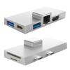 Hub for    /8/9 - USB 3.0, RJ45, Card Reader, PD 100W, and 4K  Output