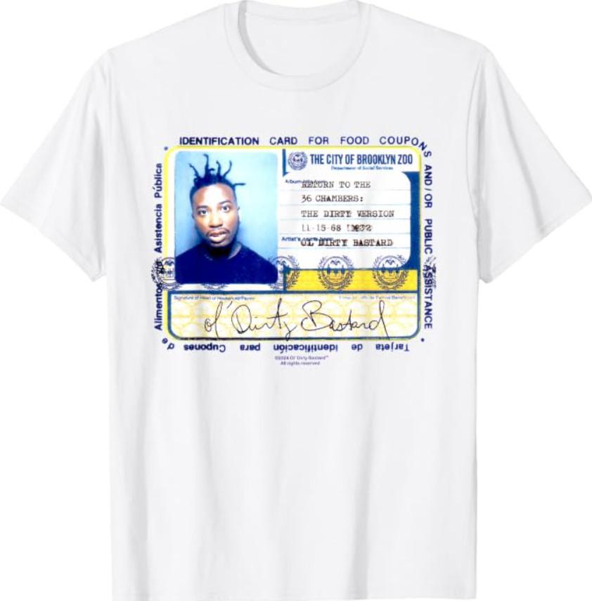 Dirty Ba--ard ID Return Art Brooklyn Zoo T-Shirt